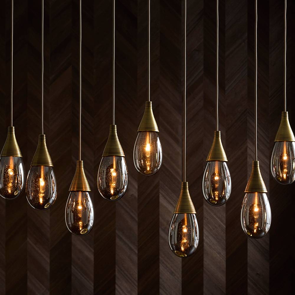 Giselle Linear Multi-Port Chandelier by Arteriors - view 2