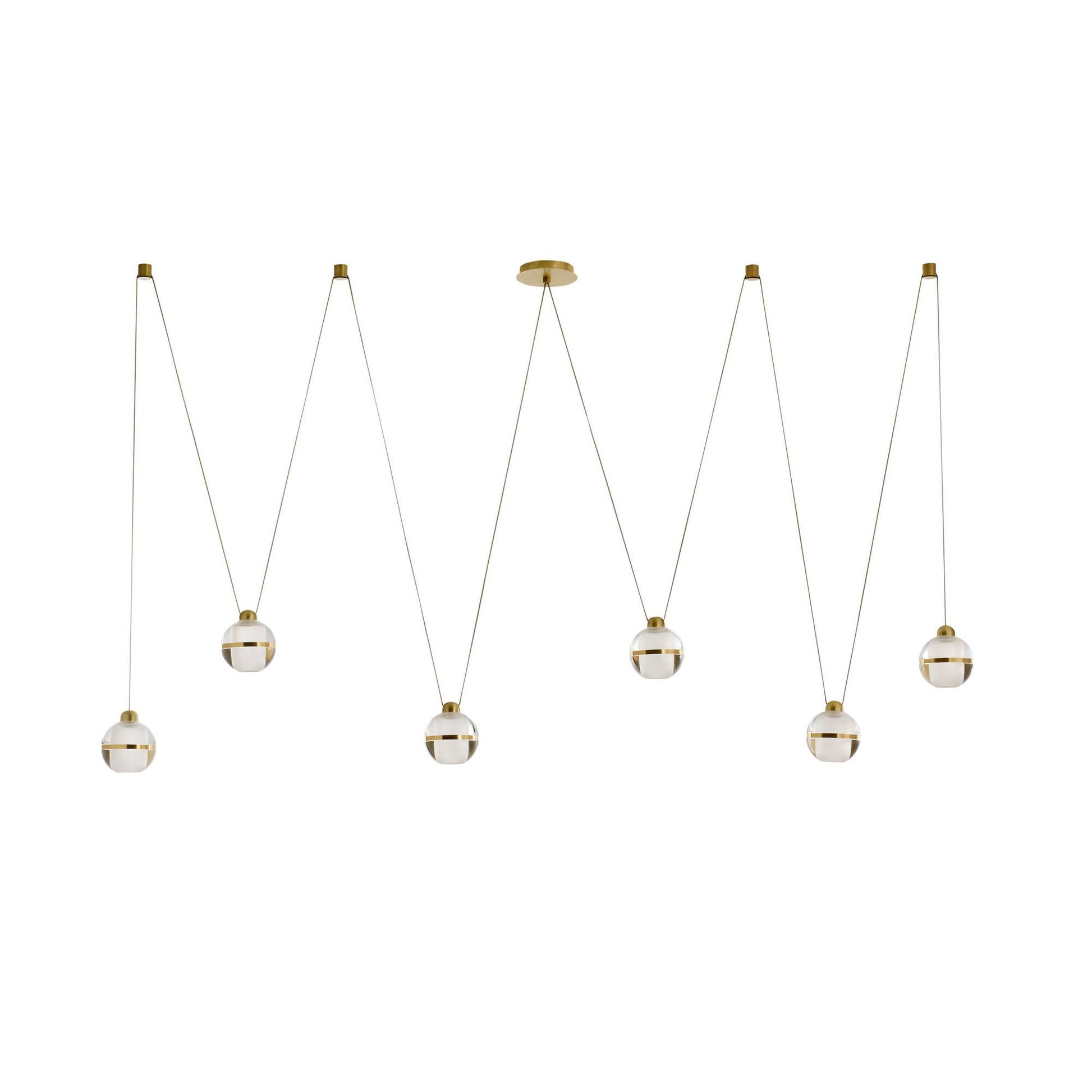 Noble Multi-Drop Chandelier by Arteriors - view 4
