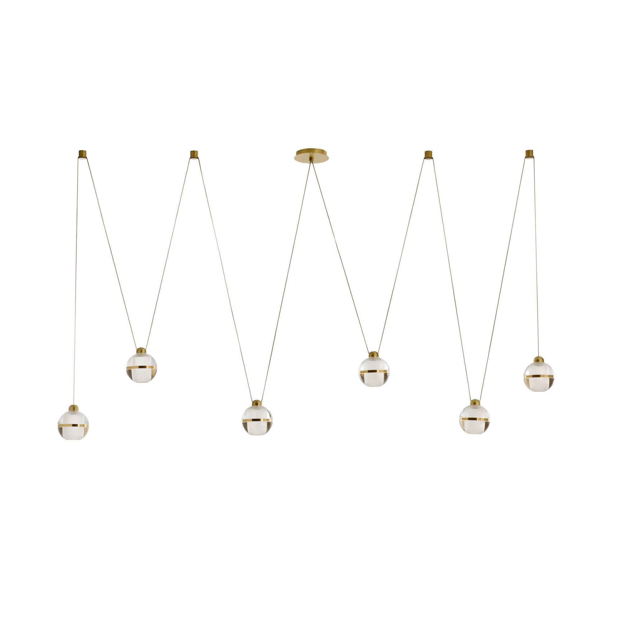 Noble Multi-Drop Chandelier by Arteriors - view 4