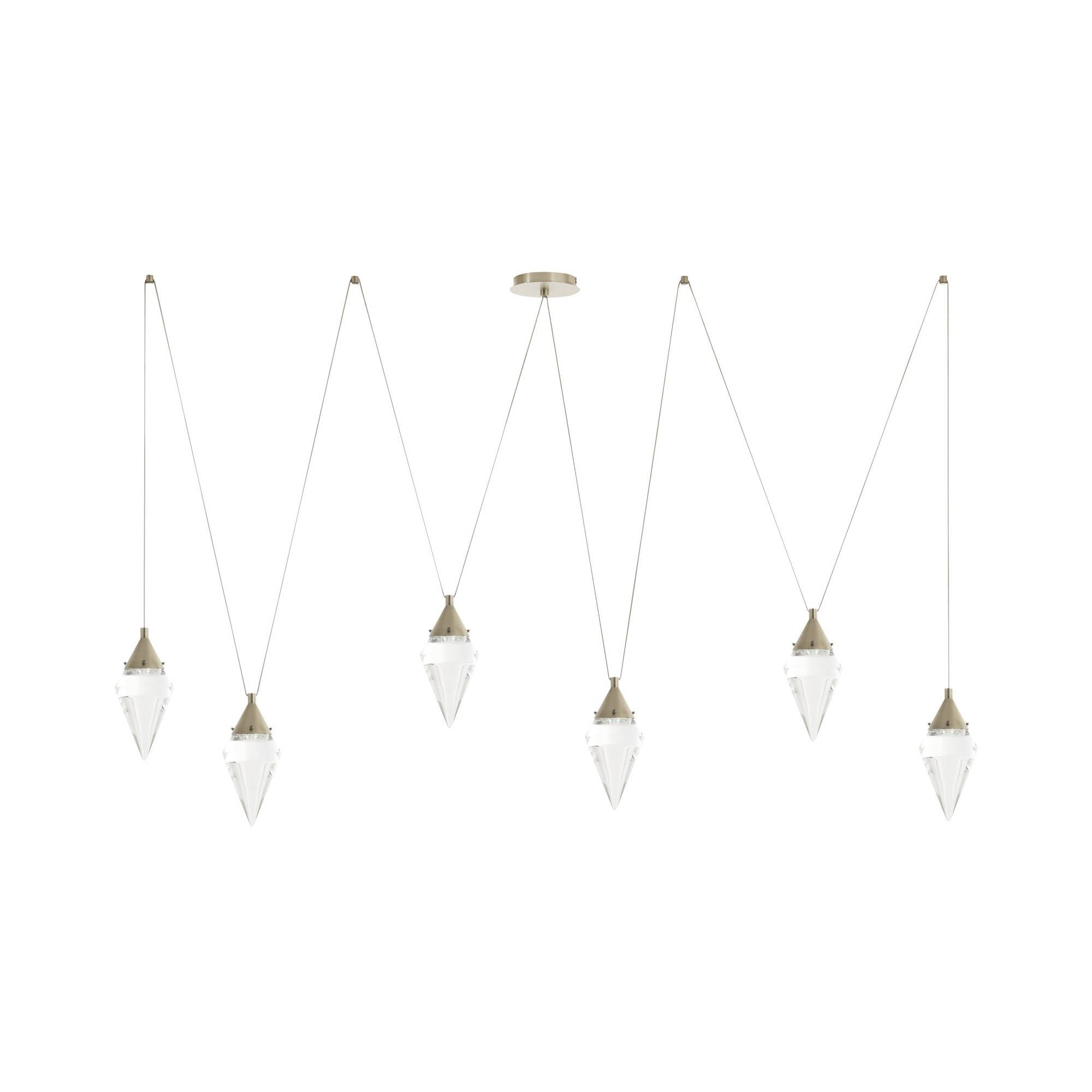 Berkley Multi-Drop Chandelier by Arteriors - view 2