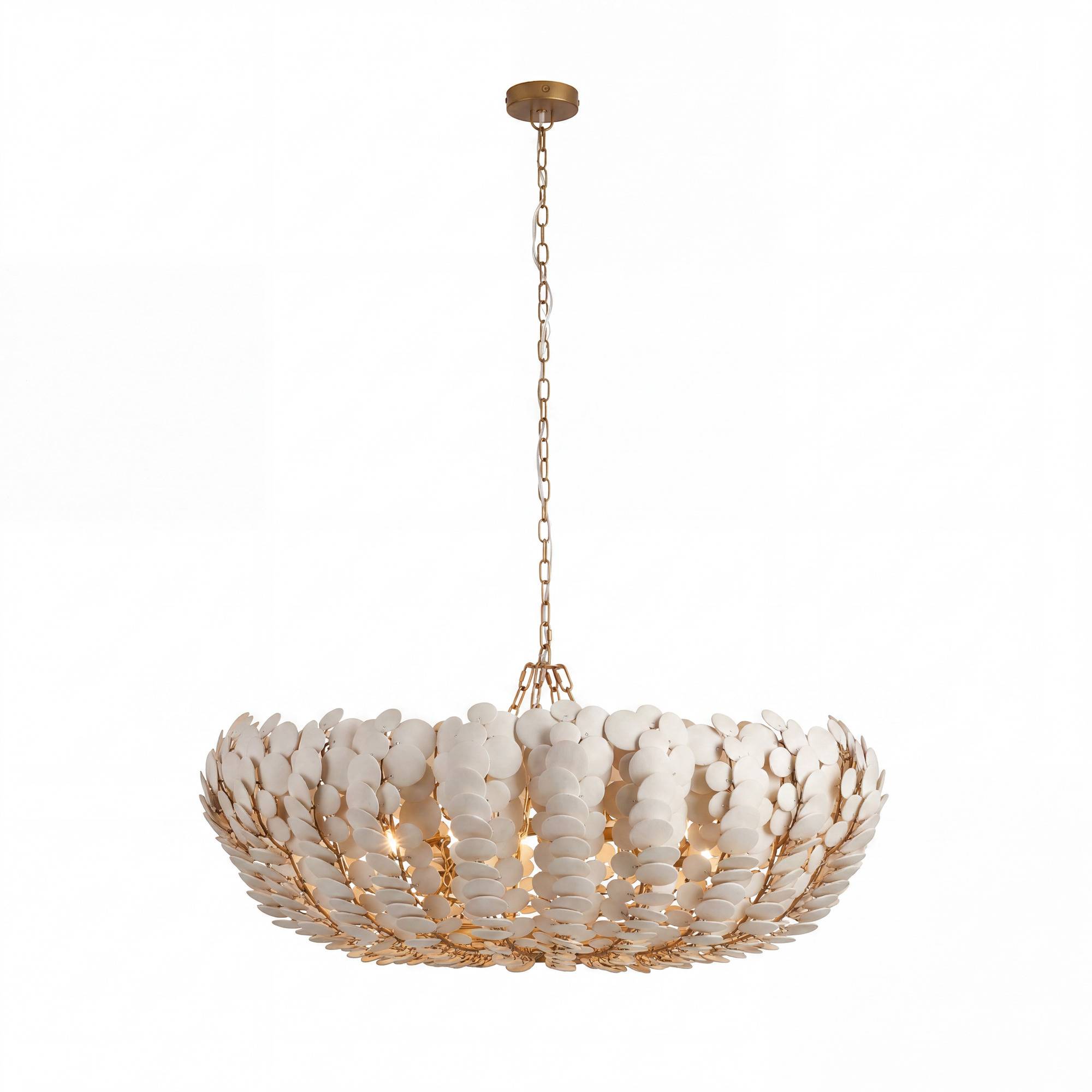 Bilal Round Chandelier by Arteriors