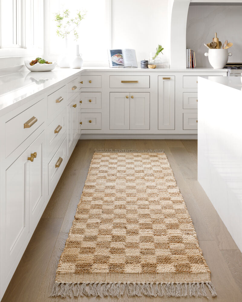 Dama Beige/Tan Handmade Rug - roomscene