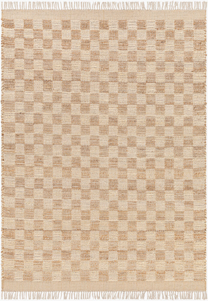 Dama Beige/Tan Handmade Rug - 10' x 14'