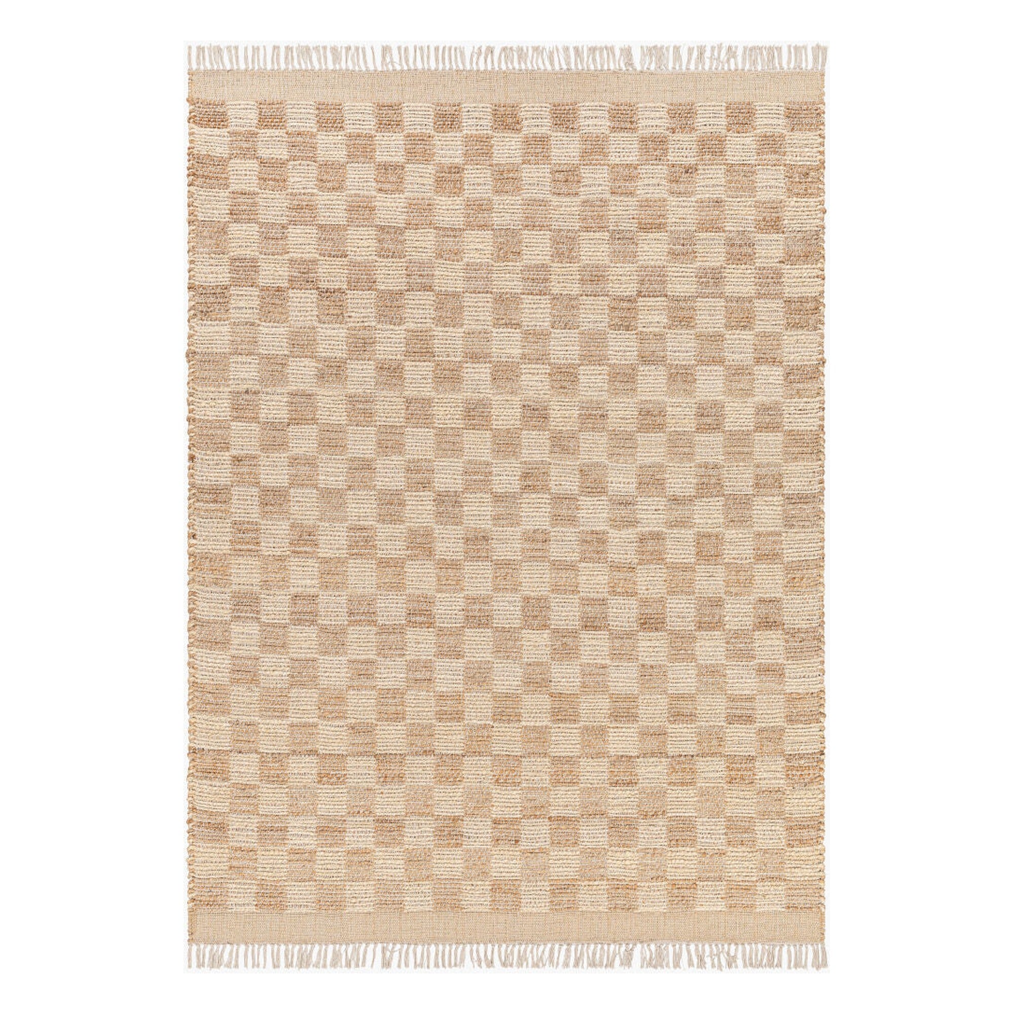 Dama Beige/Tan Handmade Rug - 10' x 14'