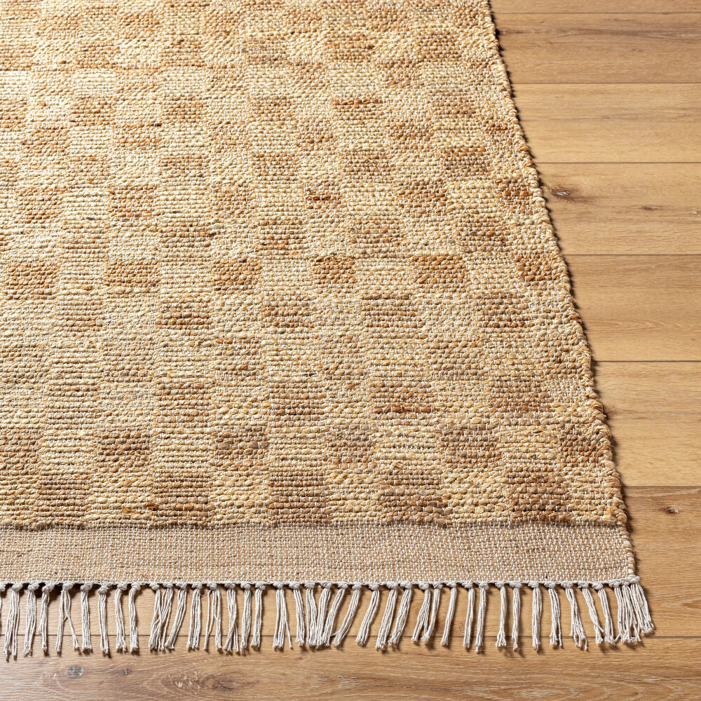 Dama Beige/Tan Handmade Rug - front
