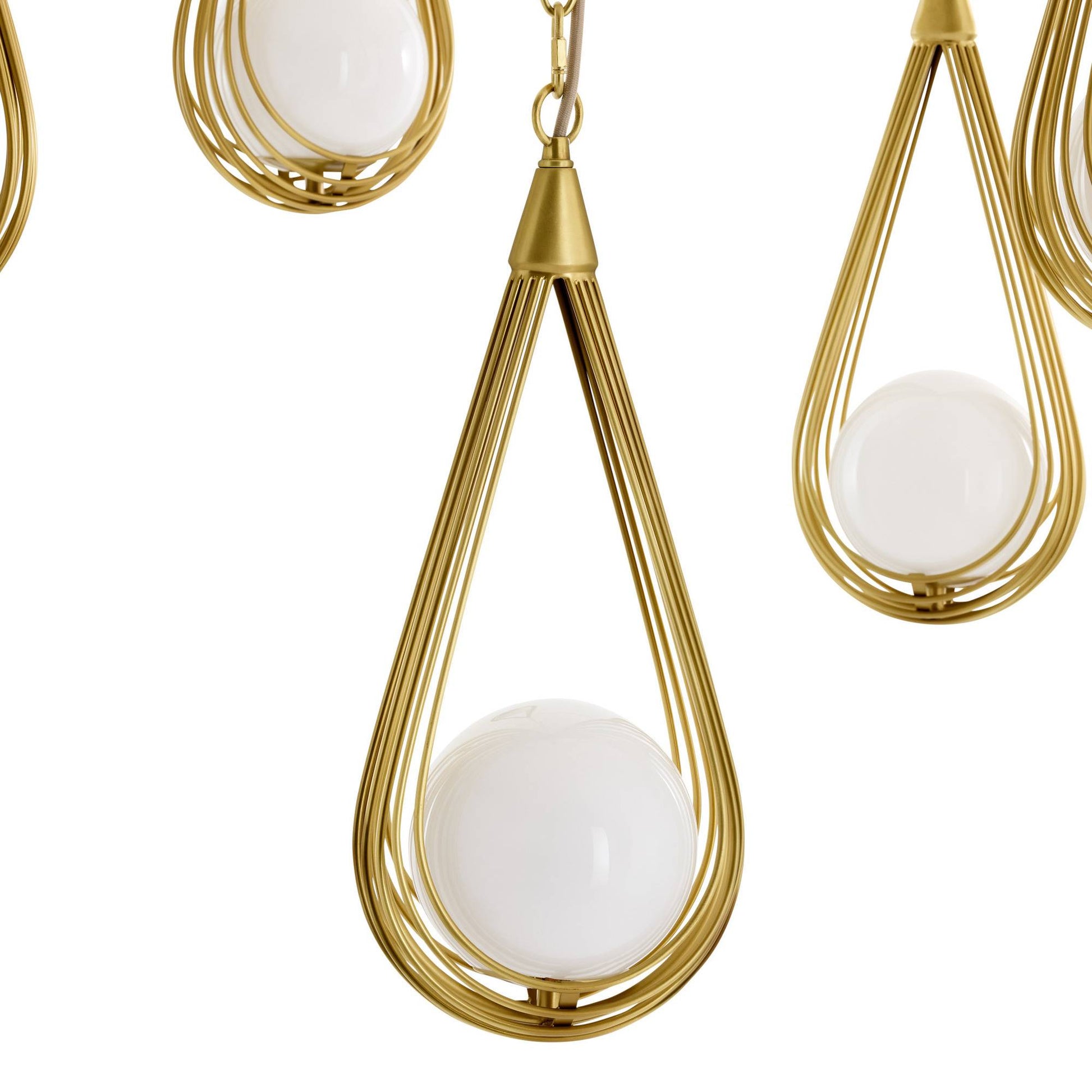 Ova Multi-Drop Chandelier by Arteriors - view 7
