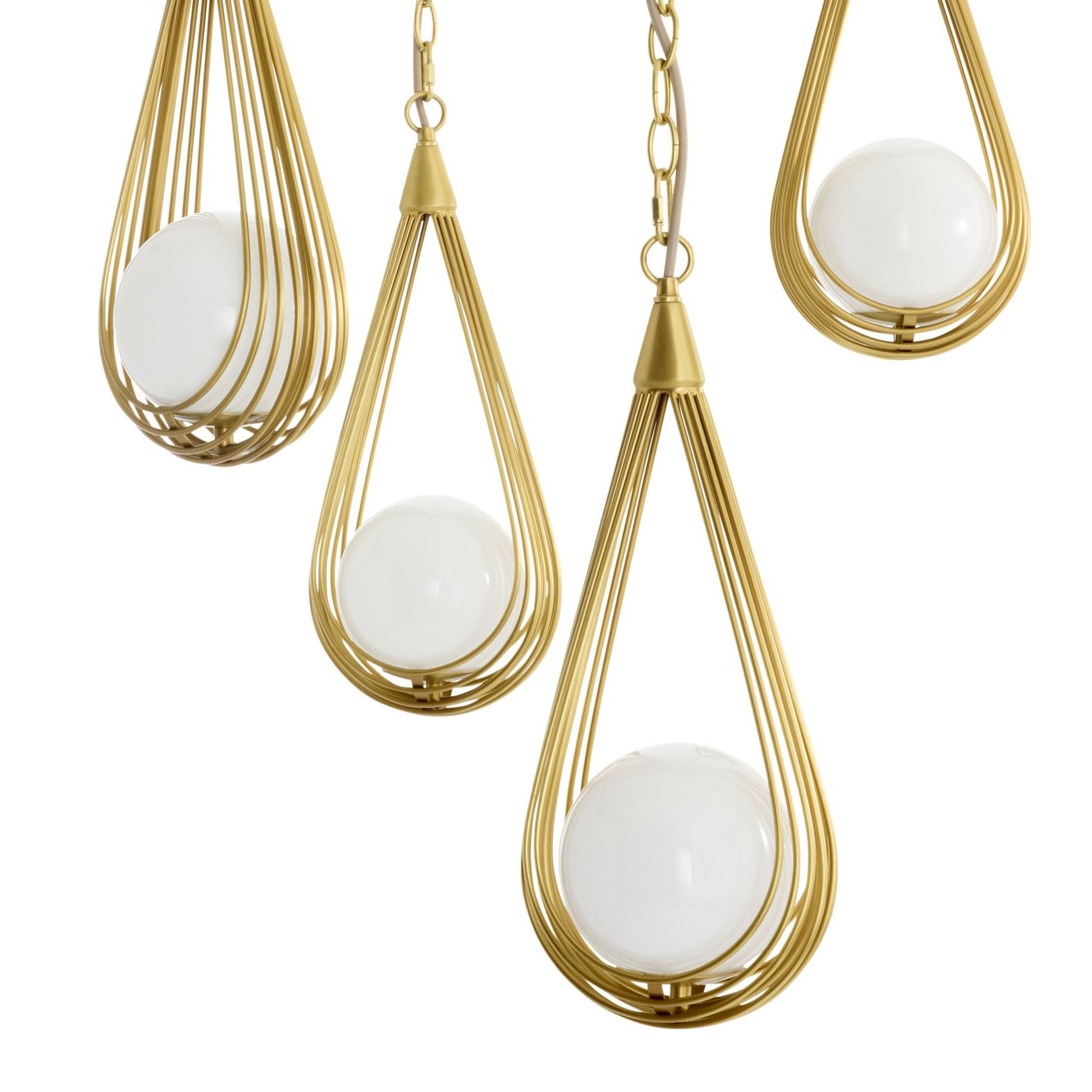 Ova Multi-Drop Chandelier by Arteriors - view 9