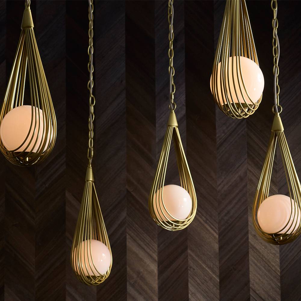 Ova Multi-Drop Chandelier by Arteriors - view 2