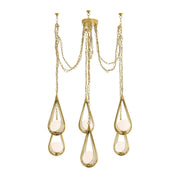 Ova Multi-Drop Chandelier by Arteriors