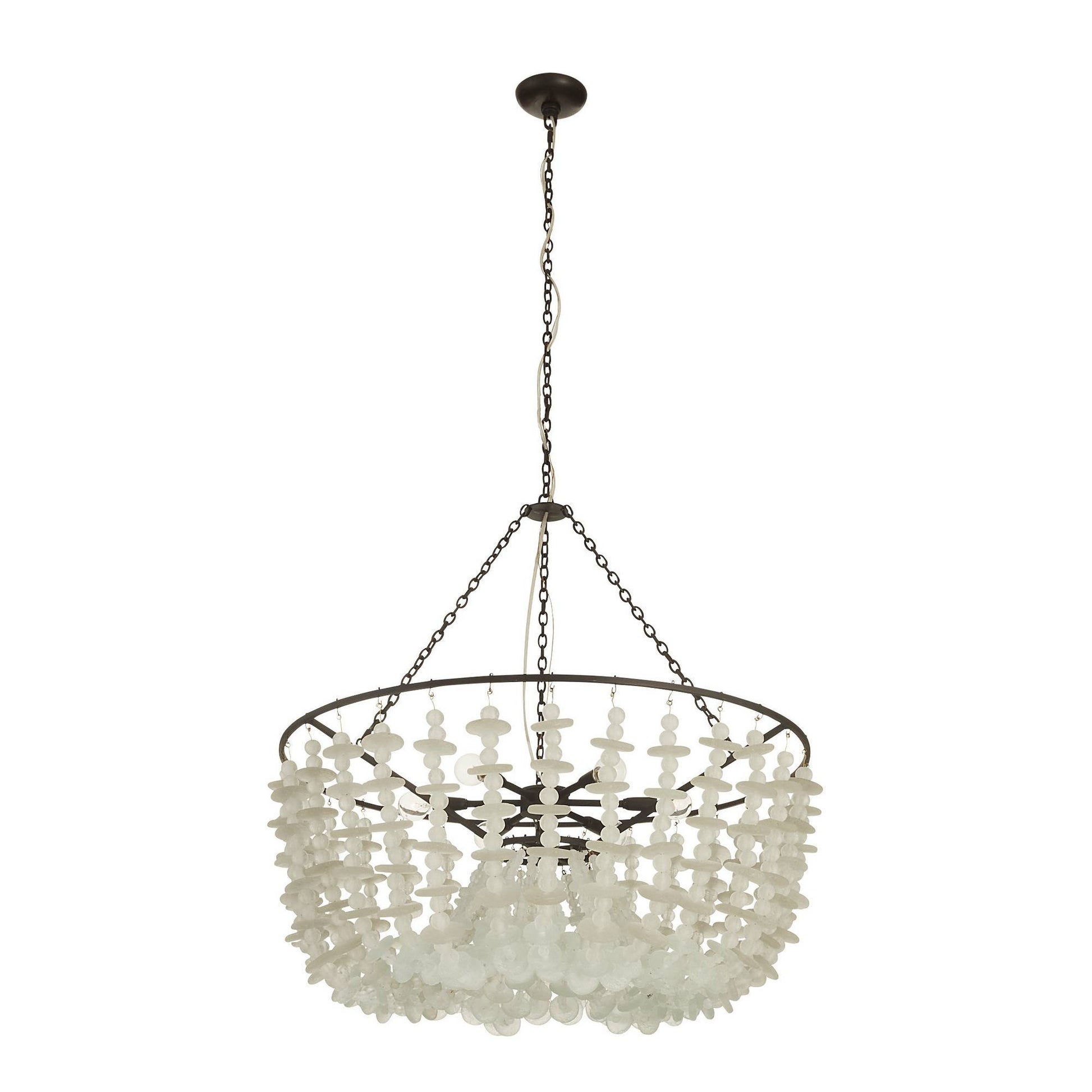 Cyprus Beaded Chandelier by Arteriors - view 6
