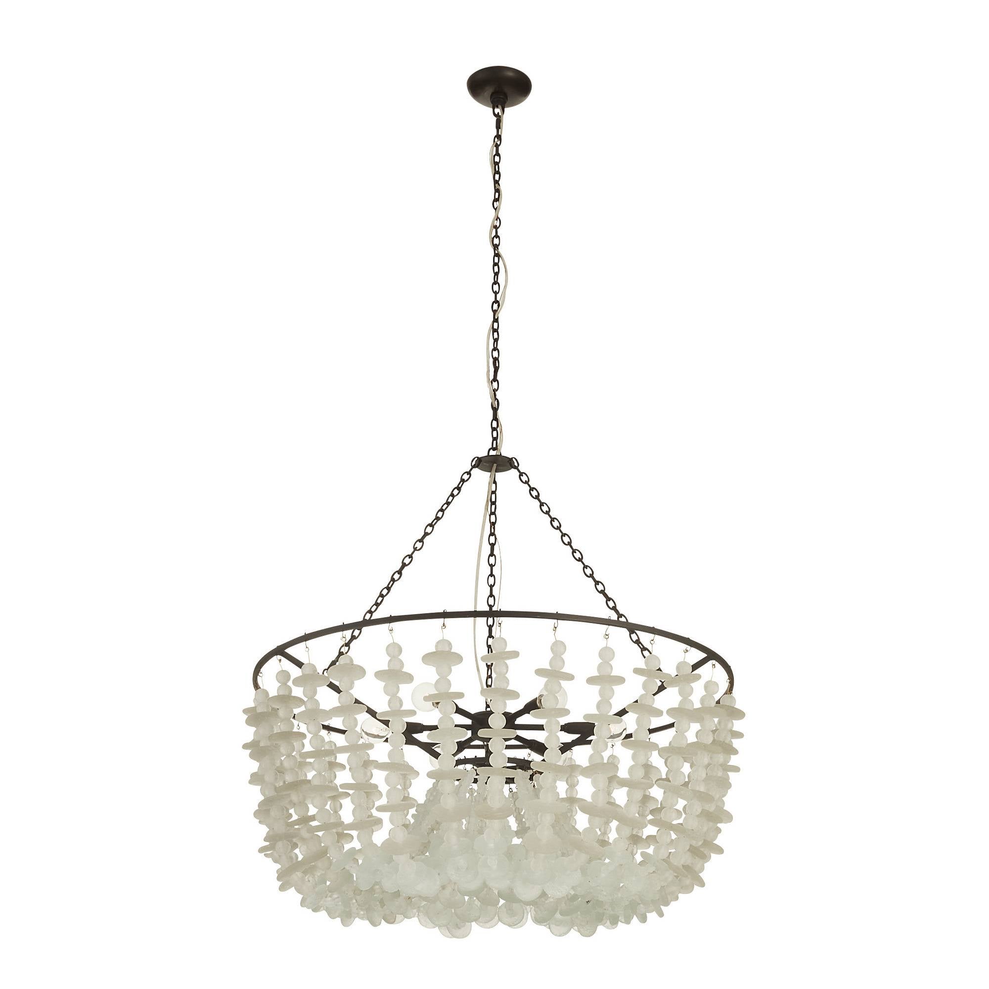 Cyprus Beaded Chandelier by Arteriors - view 6