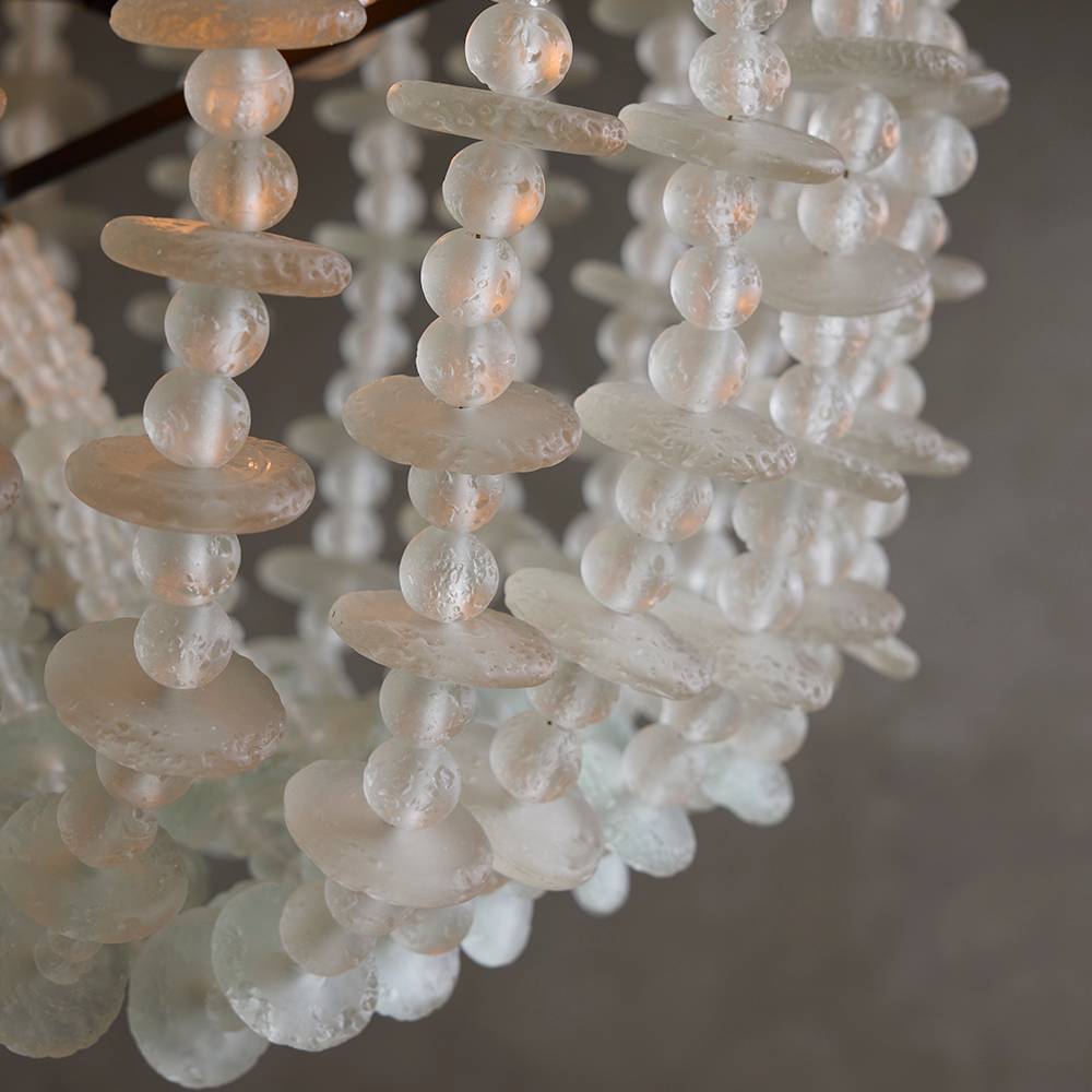 Cyprus Beaded Chandelier by Arteriors - view 3