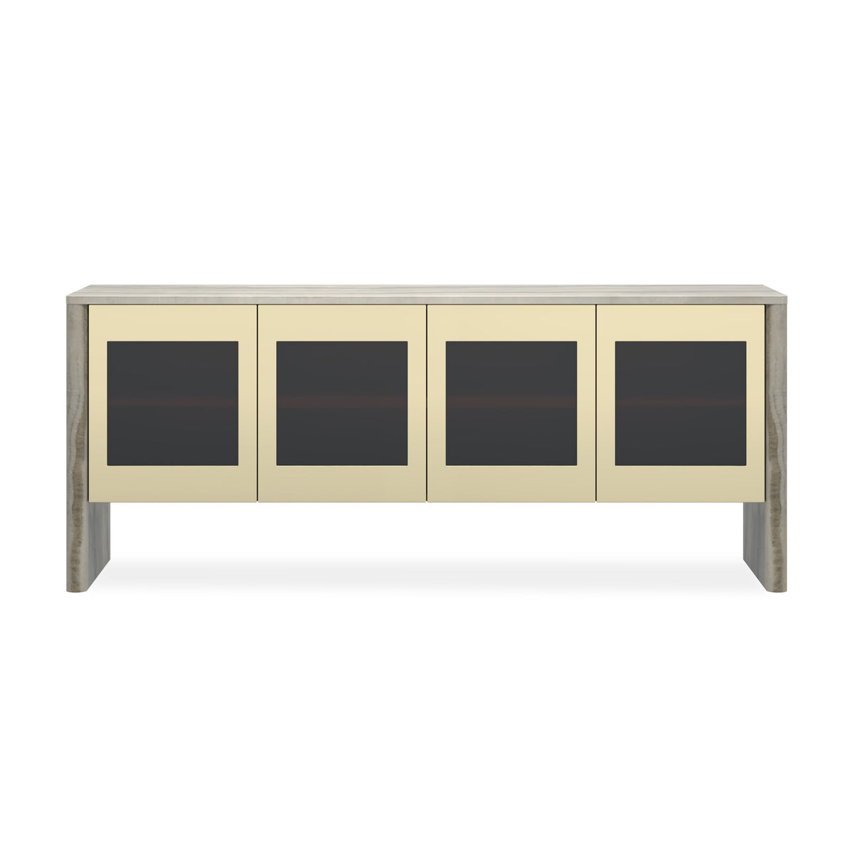 Sojourn Whisper of Gold Sideboard 78.50" by Caracole