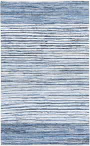 Denim Blue/Navy Handmade Rug - 10' x 14'