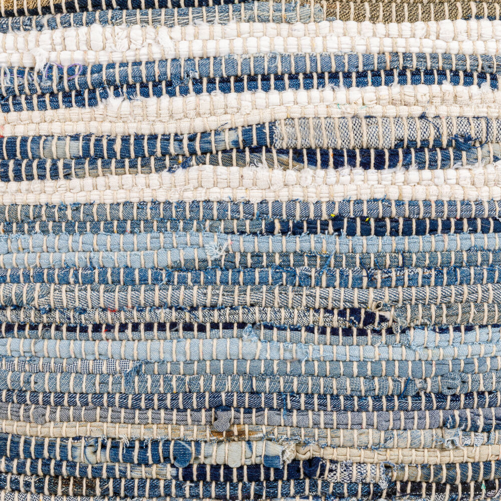 Denim Pouf - texture