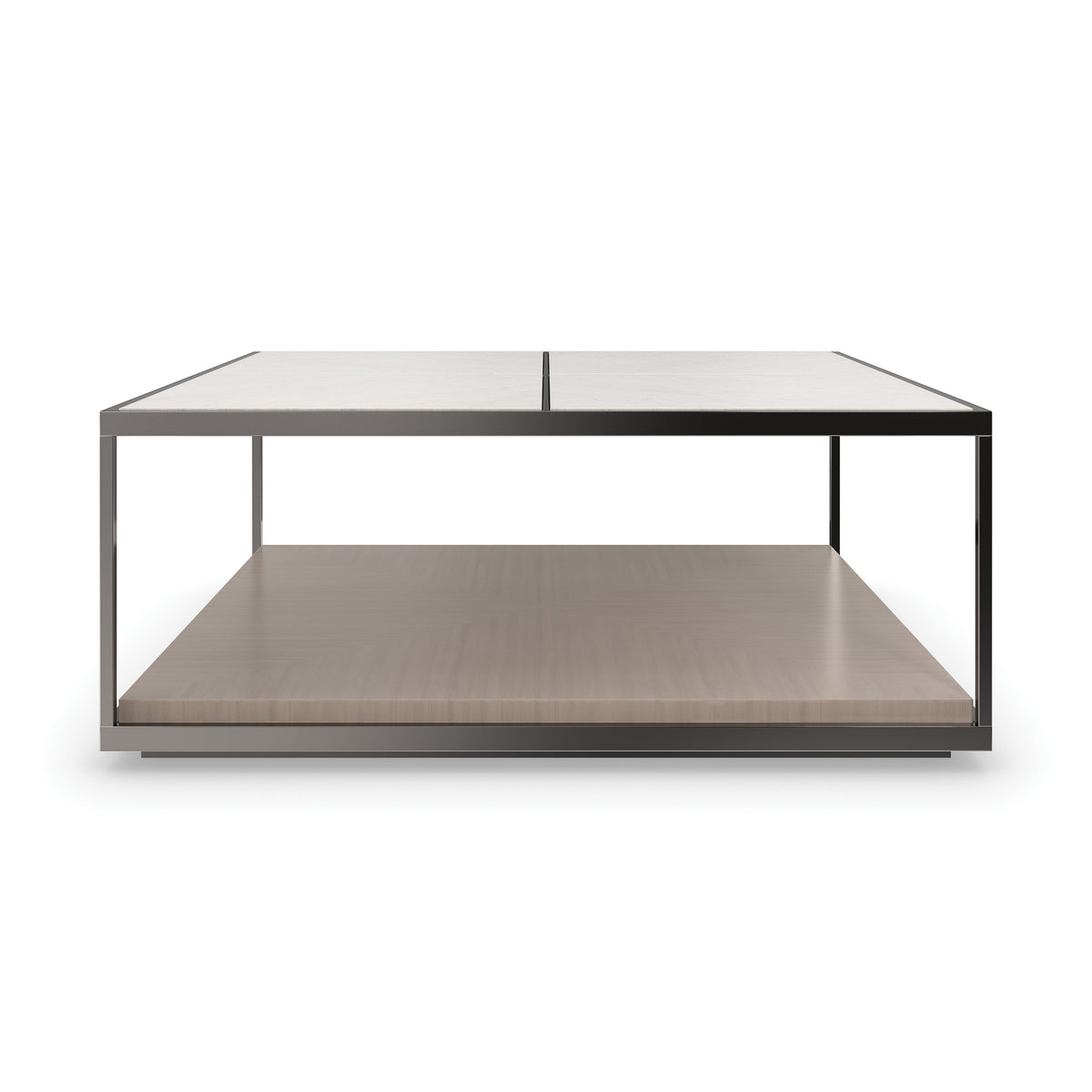 Cartesian Deep Bronze Coffee Table 40" by Caracole