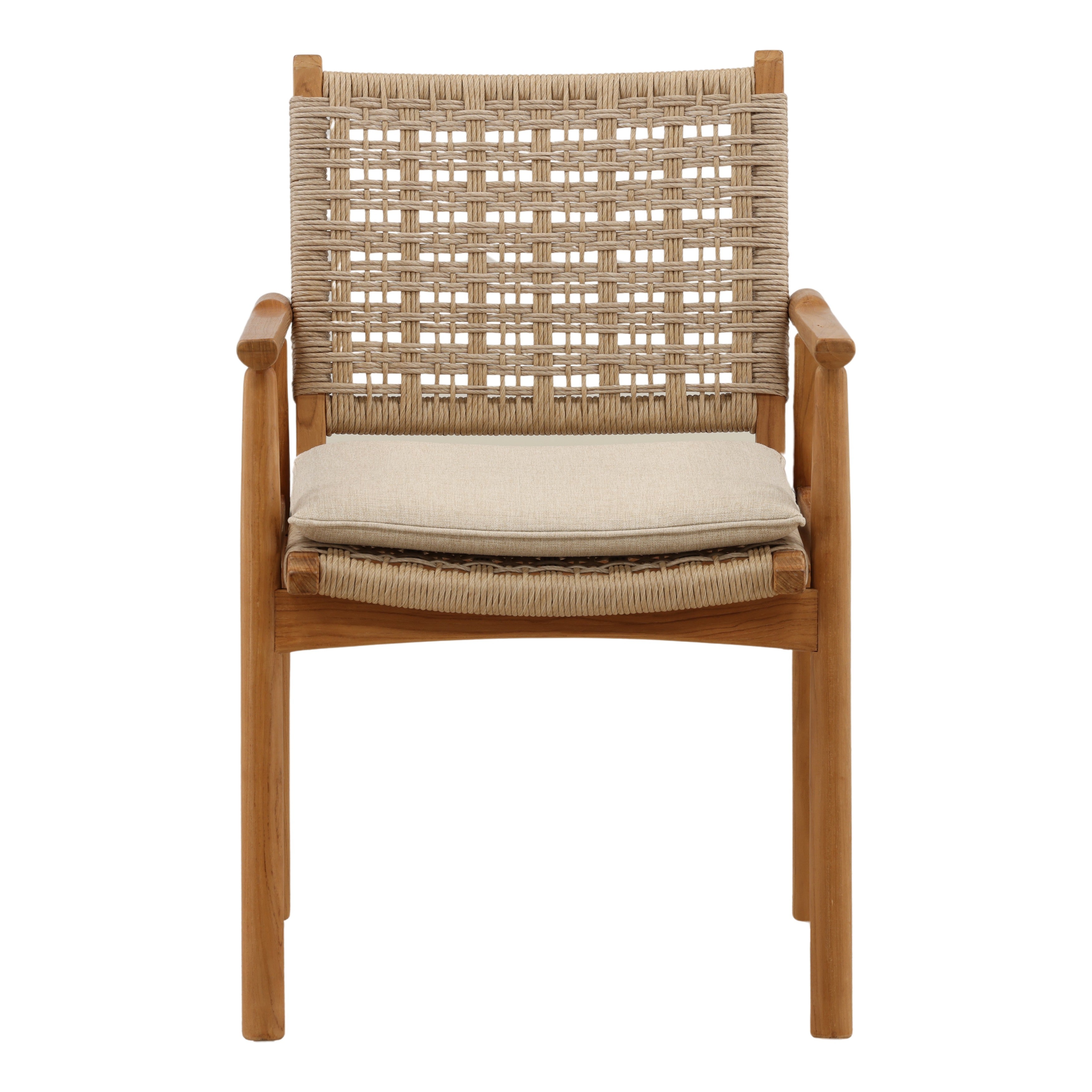 Alea Outdoor Dining Chair Set of 2
