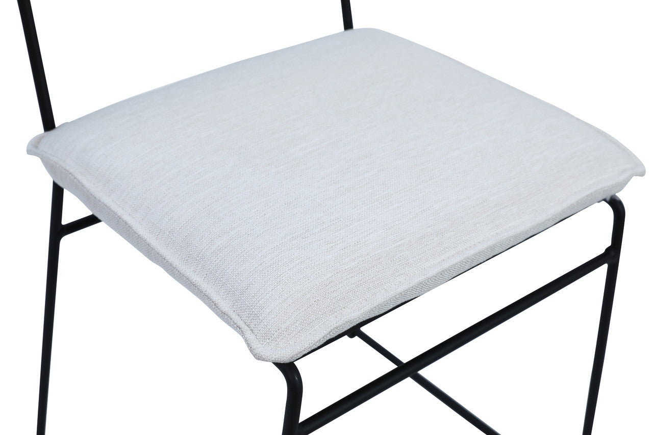 Sabina Dining Chair White Set of 2 19"