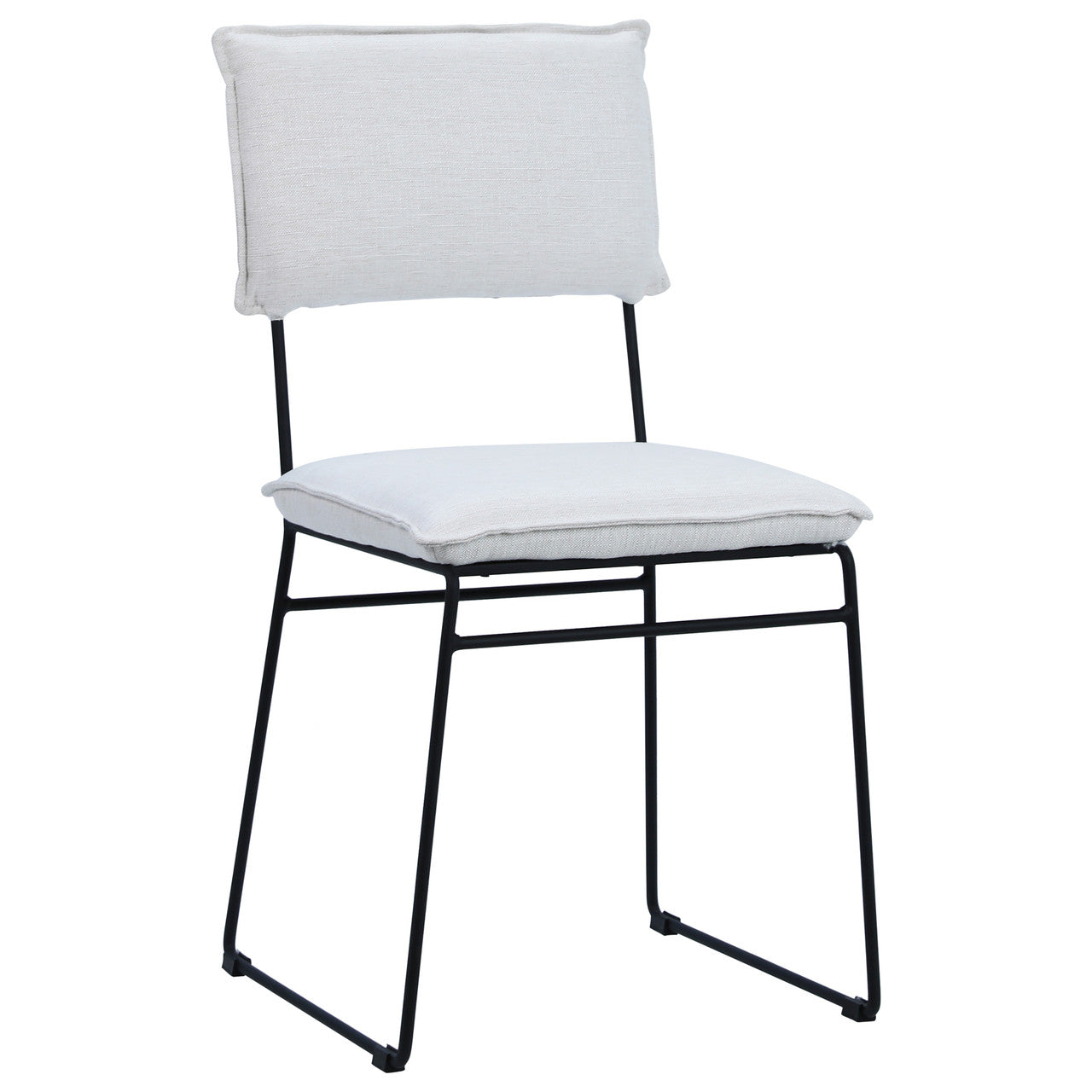 Sabina Dining Chair White Set of 2 19"