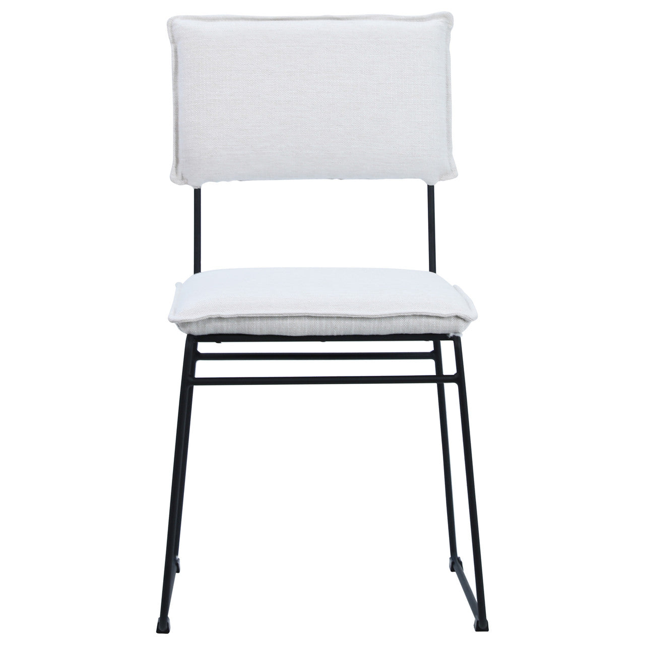 Sabina Dining Chair White Set of 2 19"