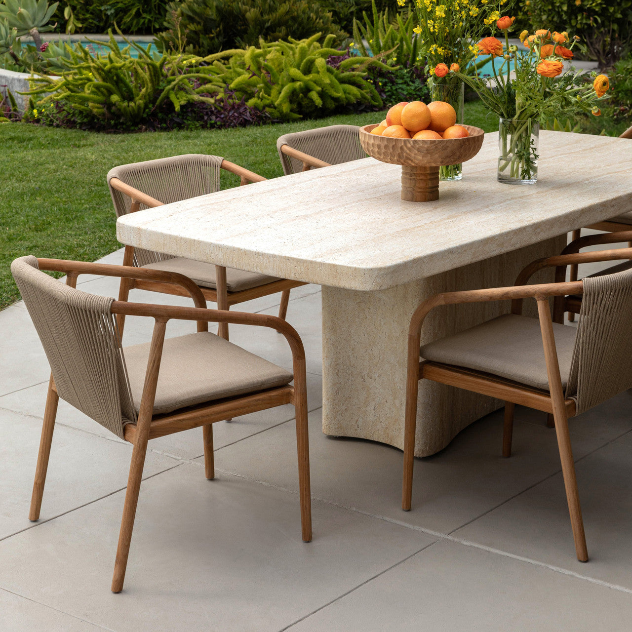 Payson Outdoor Dining Table 89"