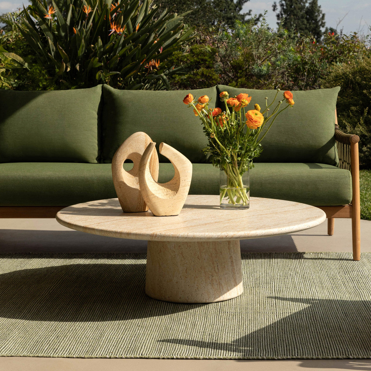 Trebol Outdoor Coffee Table 44"