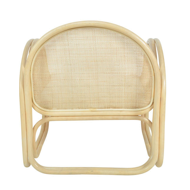 Marina Cane Back Woven Natural Rattan Chair
