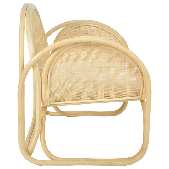 Marina Cane Back Woven Natural Rattan Chair