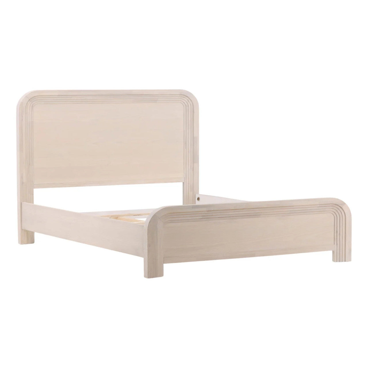 Portland Wooden King Size Platform Bed