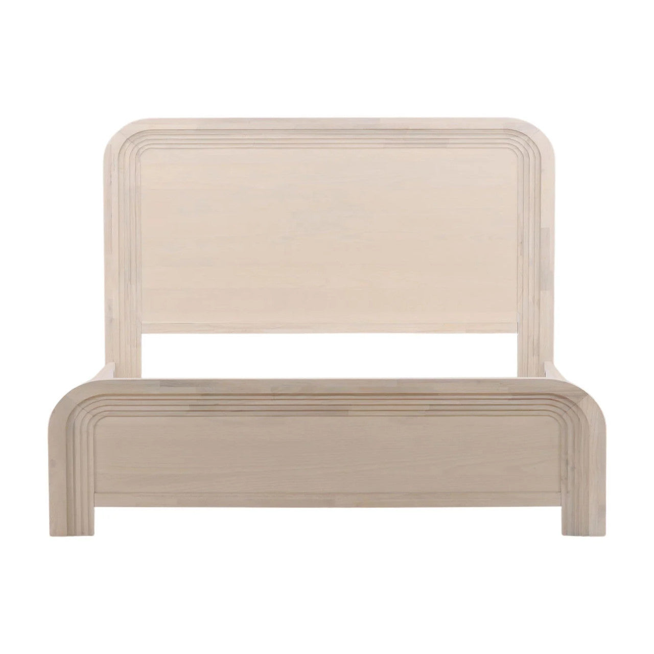 Portland Wooden King Size Platform Bed