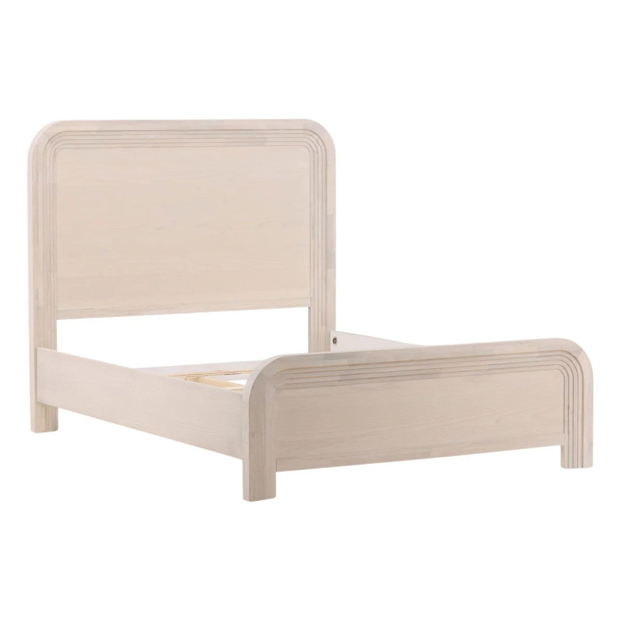 Portland Wooden Queen Size Platform Bed