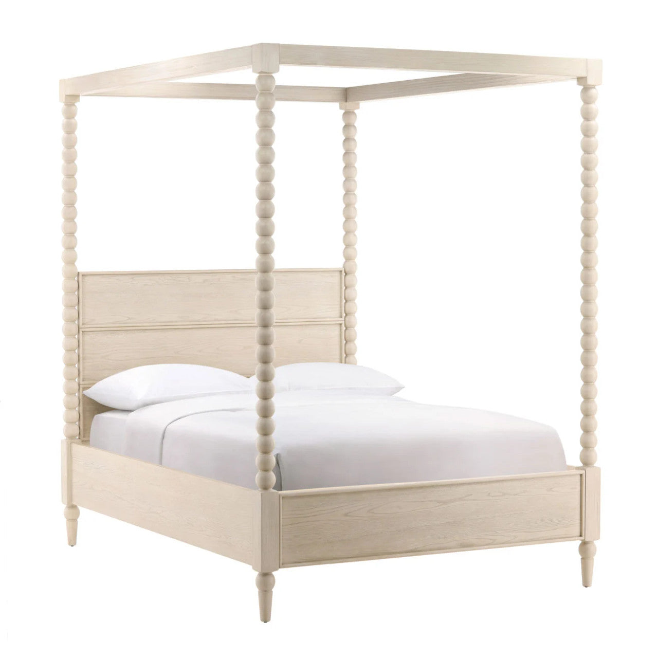 Marcellina Wooden Queen Size Four Poster Bed