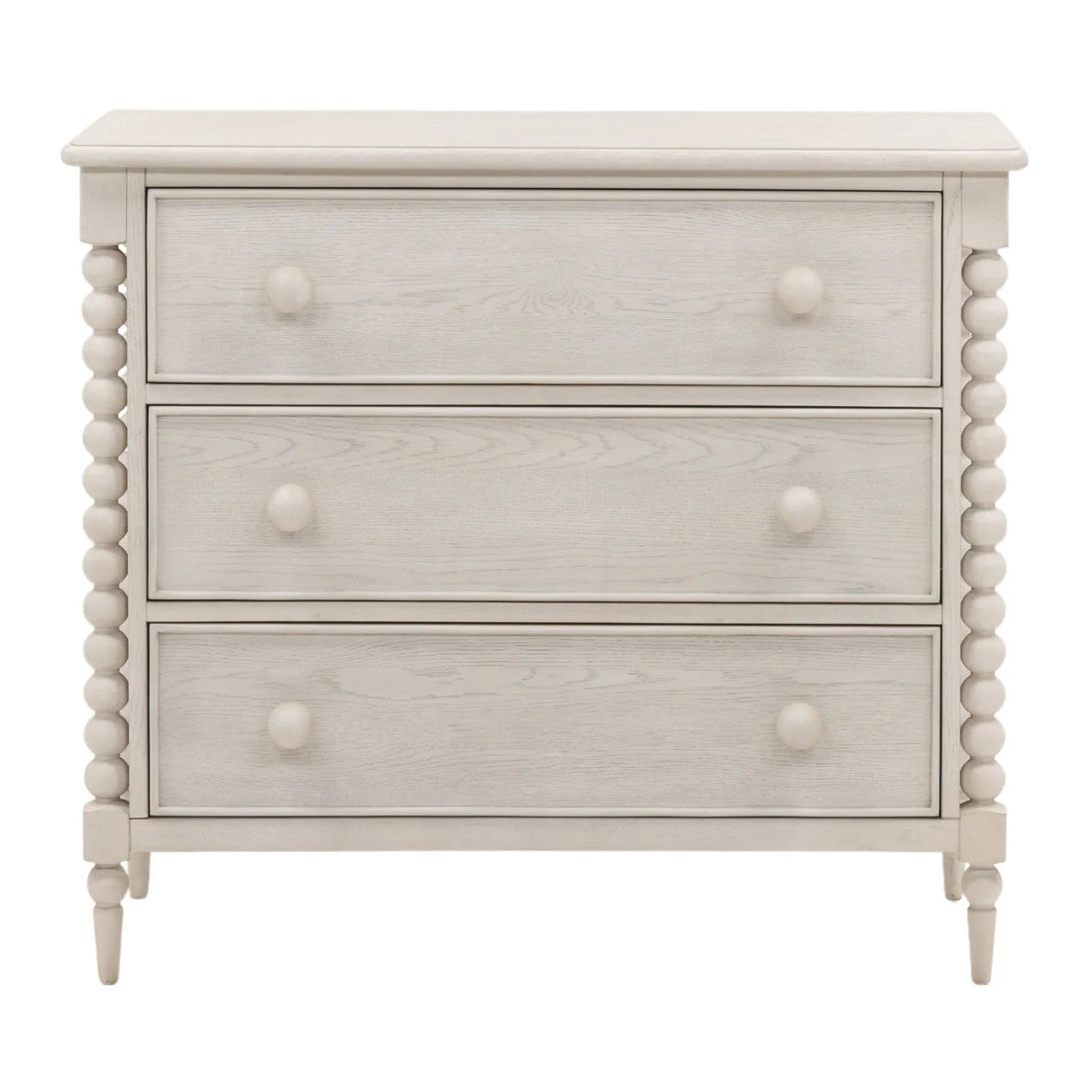Marcellina Whitewash 3 Drawers Chest 40"