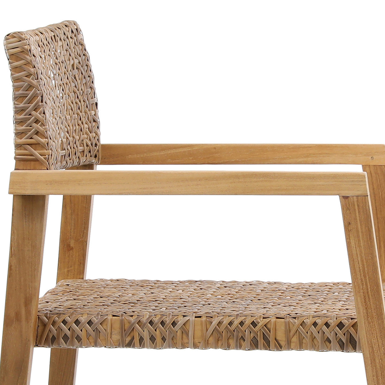 Deeta Outdoor Dining Chair Set of 2 22"