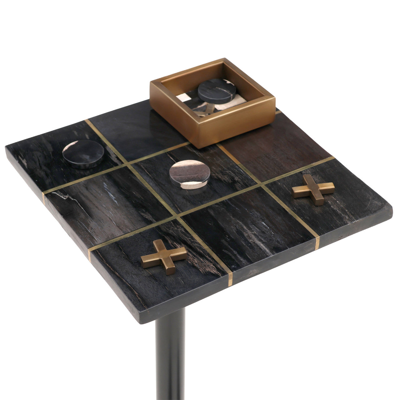 Lucy Tic-Tac-Toe Side Table 14"