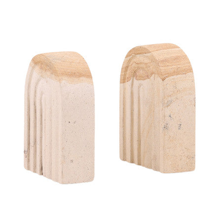 Quillon Bookend Set of 2 2"