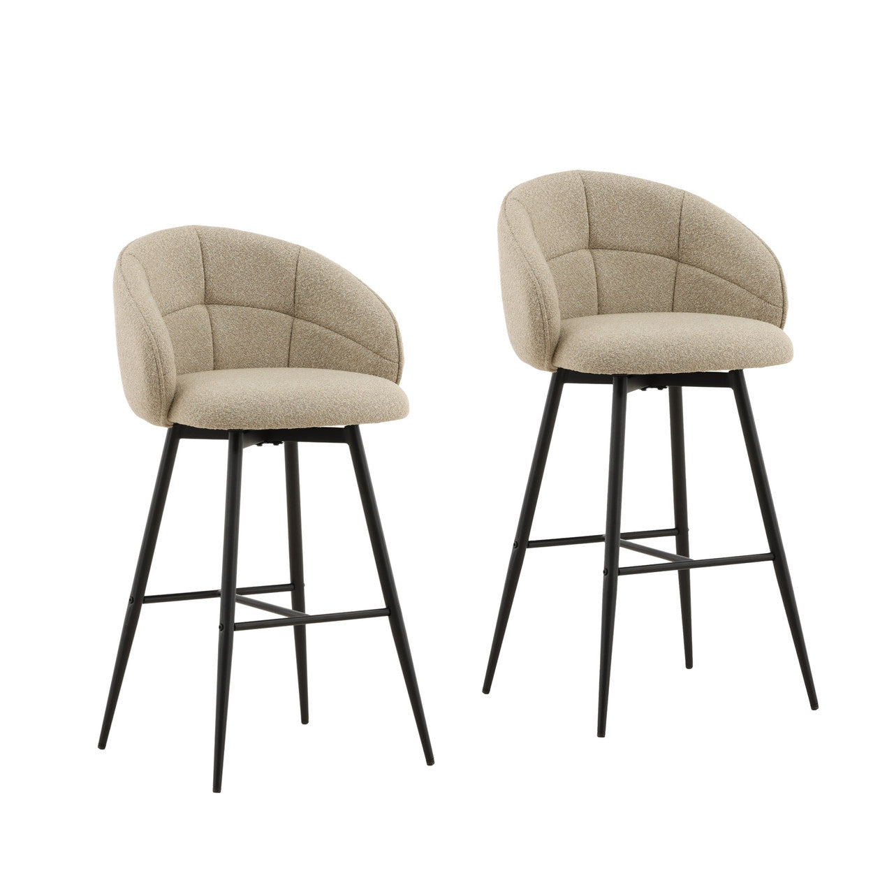 Ayla Bar Stool Set of 2 22"