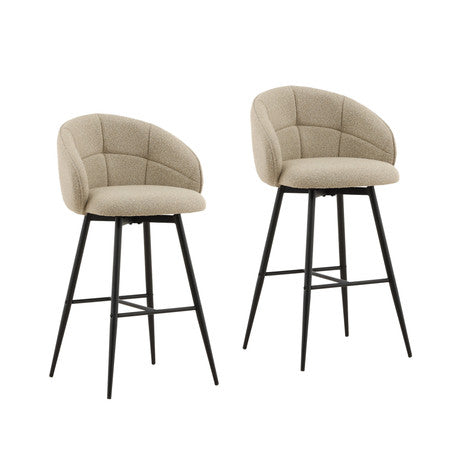 Ayla Bar Stool Set of 2 22"