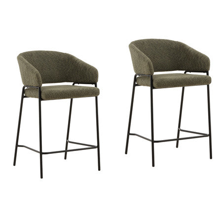 Cathey Counter Stool Set of 2 22"