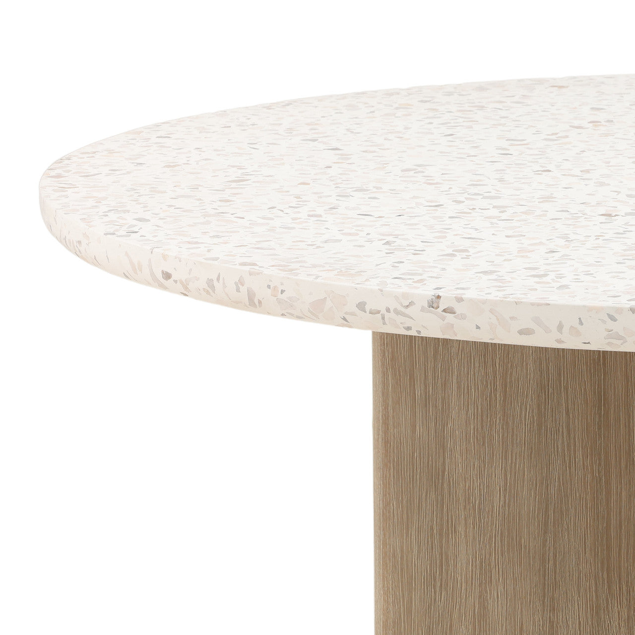Harrell Round Outdoor Dining Table 55"