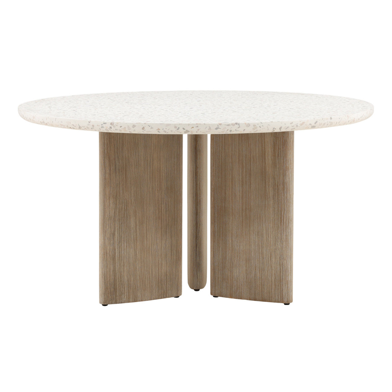 Harrell Round Outdoor Dining Table 55"