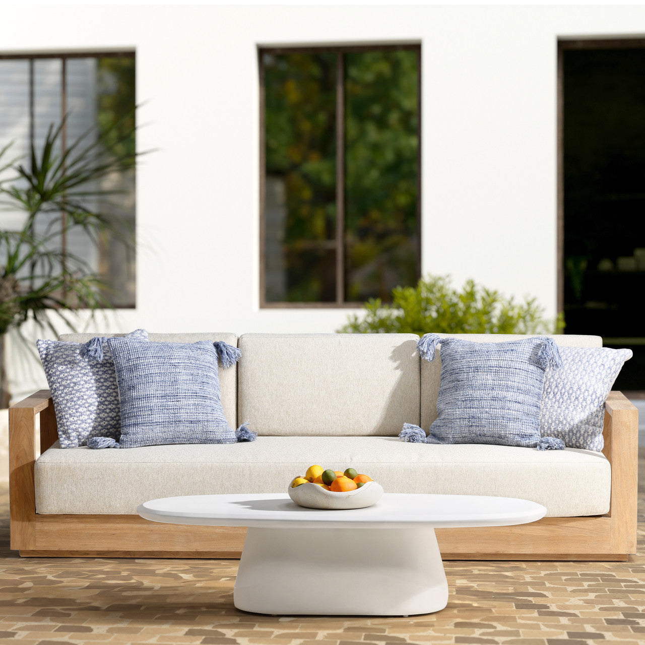 Turell Outdoor Coffee Table 55"