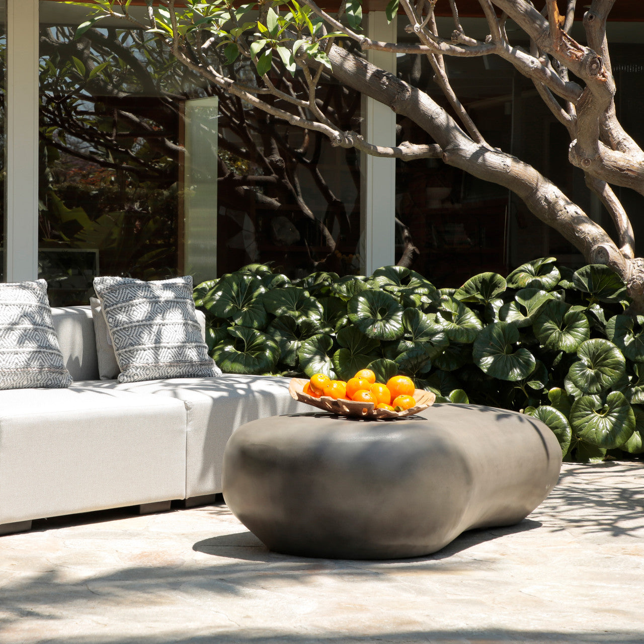 Sicilly Outdoor Pebblestone 62"