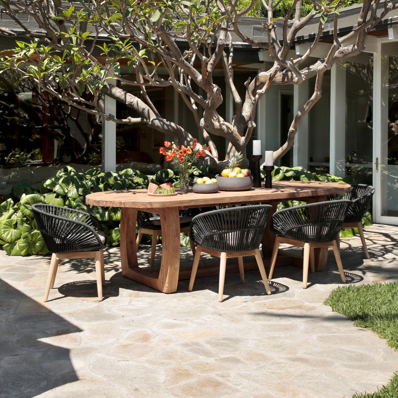Janie Outdoor Dining Table 106"