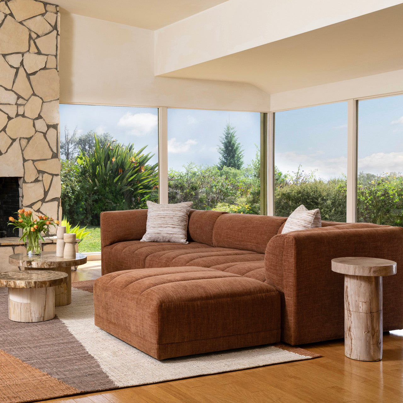 Magda Ottoman 36"