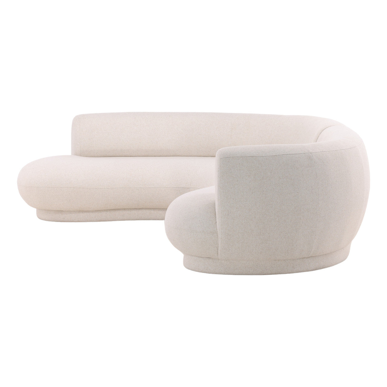 Lake Chaise Sectional 128"