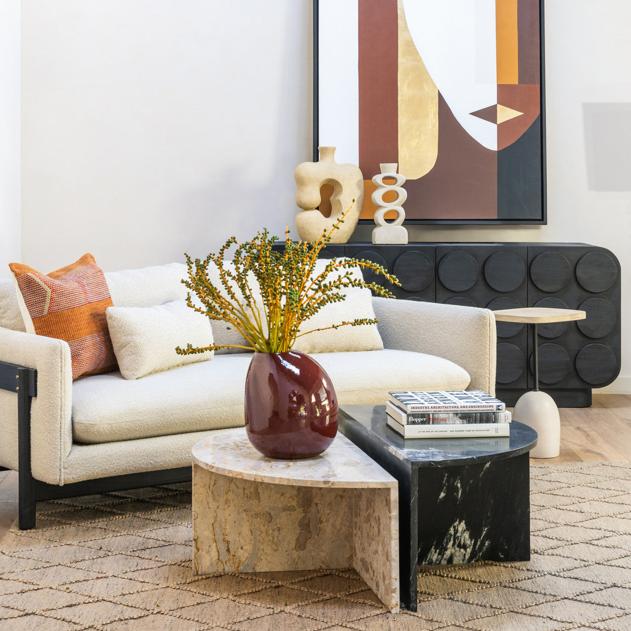 Harrington Coffee Table Set of 2 40"