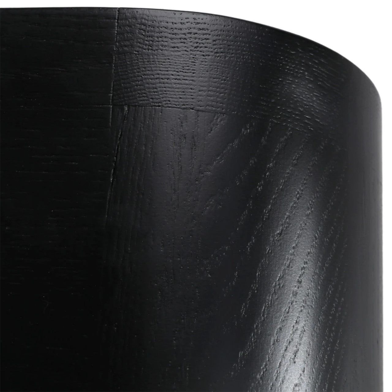 Black And Burl 2-Drawers Executive Desk 63"