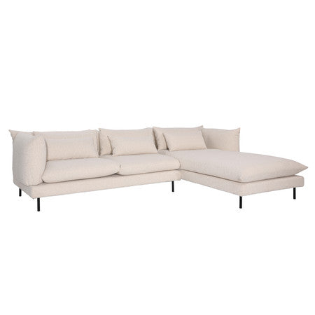 Twiggy Chaise Sectional 117"