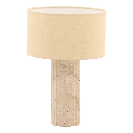 Lisiere コットンサテンBL L'Appartement Artisan Thornley Park Table Lamp 16-inch | Zin Home